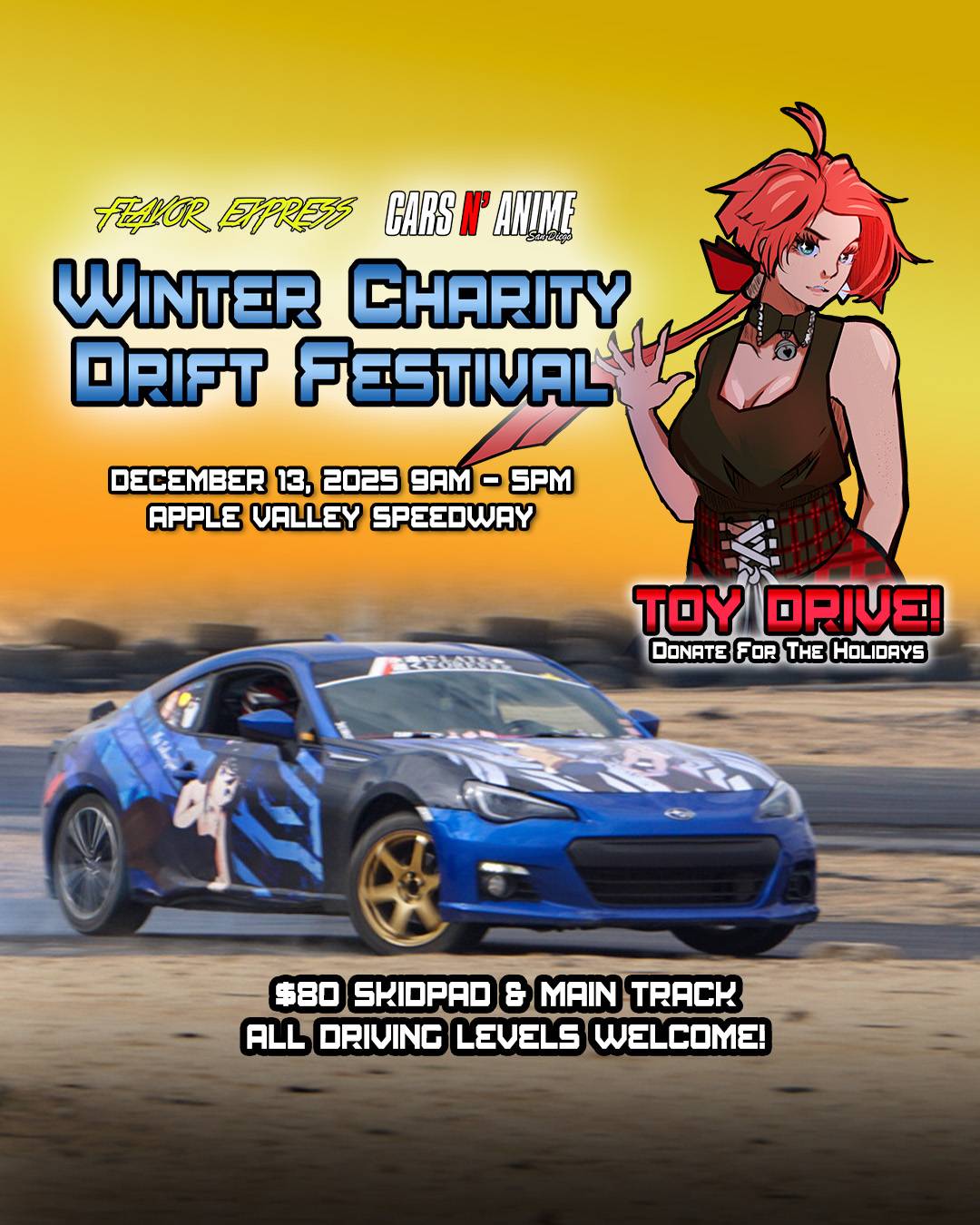 Winter Charity Drift